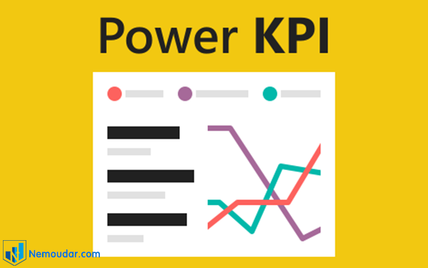 کاستوم ویژوال Power KPI